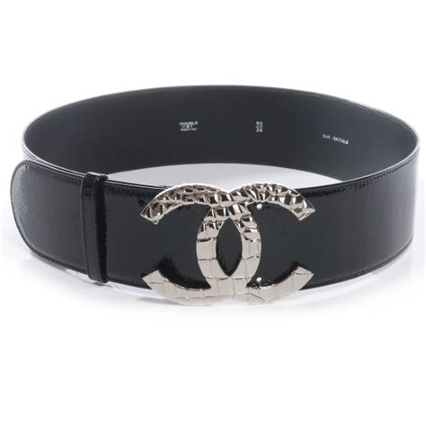 chanel belt cheap|chanel black belt silver buckle.